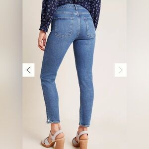 AGOLDE Toni High-Rise Slim Straight Jeans